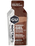 GU Roctane Energy Gel 24-Pack Sea Salt Chocolate