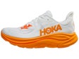 HOKA Clifton 10 Men's Shoes Frost/Orange Zest