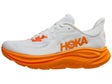 HOKA Clifton 10 Women's Shoes Frost/Orange Zest