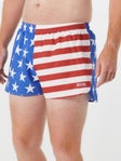 BOA Men's 3" Half Split Short USA Flag