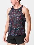 rabbit Men's Go Time Stretch Limo Splatter Singlet