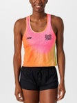 rnnr Women's All Out Crop'd Singlet Party Pace
