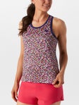 rabbit Women's EZ Tank Rhodonite Floral