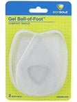 Sof Sole Gel Ball of Foot Pad  Black