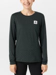 Saysky Women's Reflective Polka Pace Long Sleeve