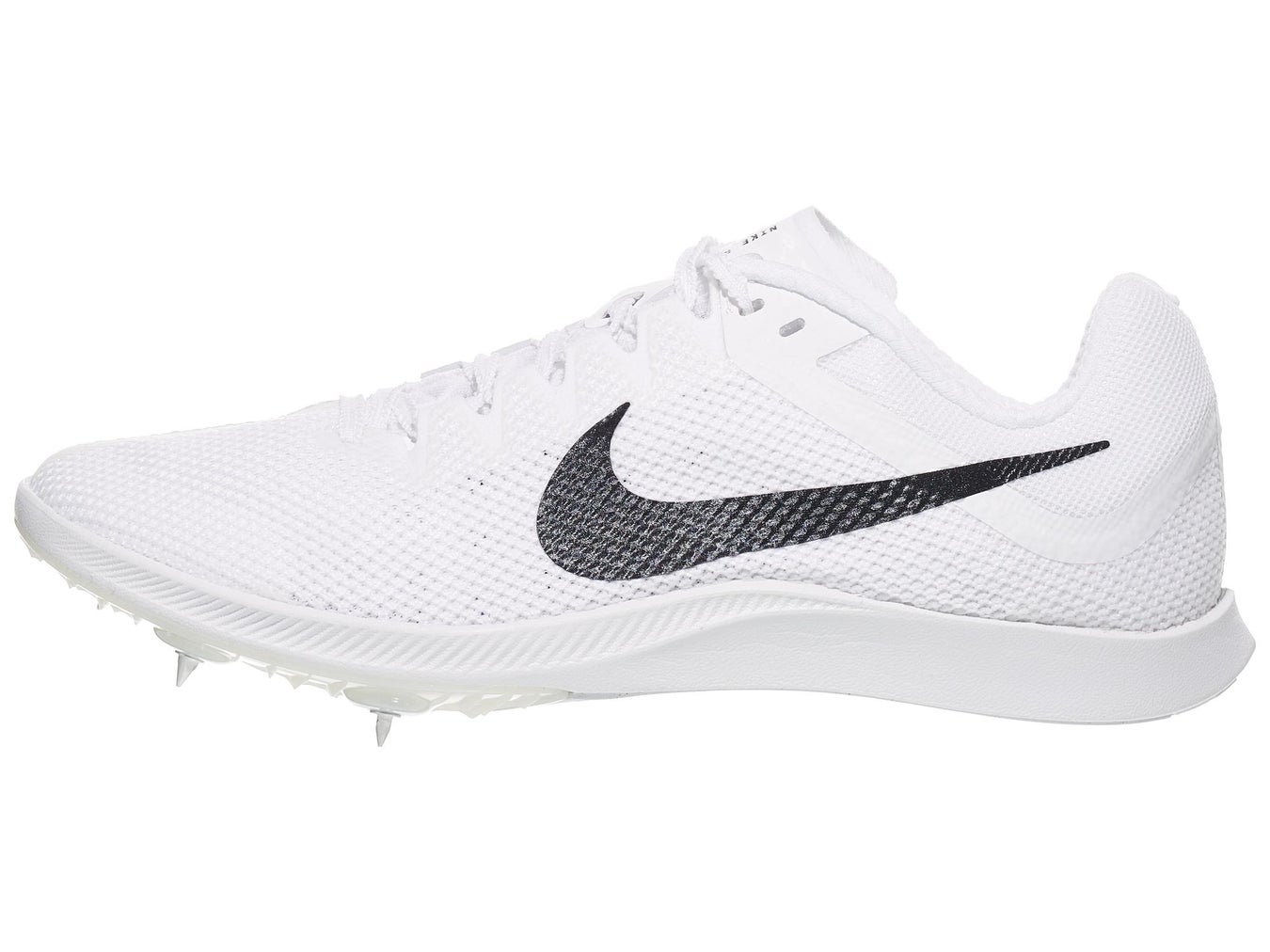 Nike Zoom Rival Distance Spikes Unisex White/Black/Silv | Running Warehouse
