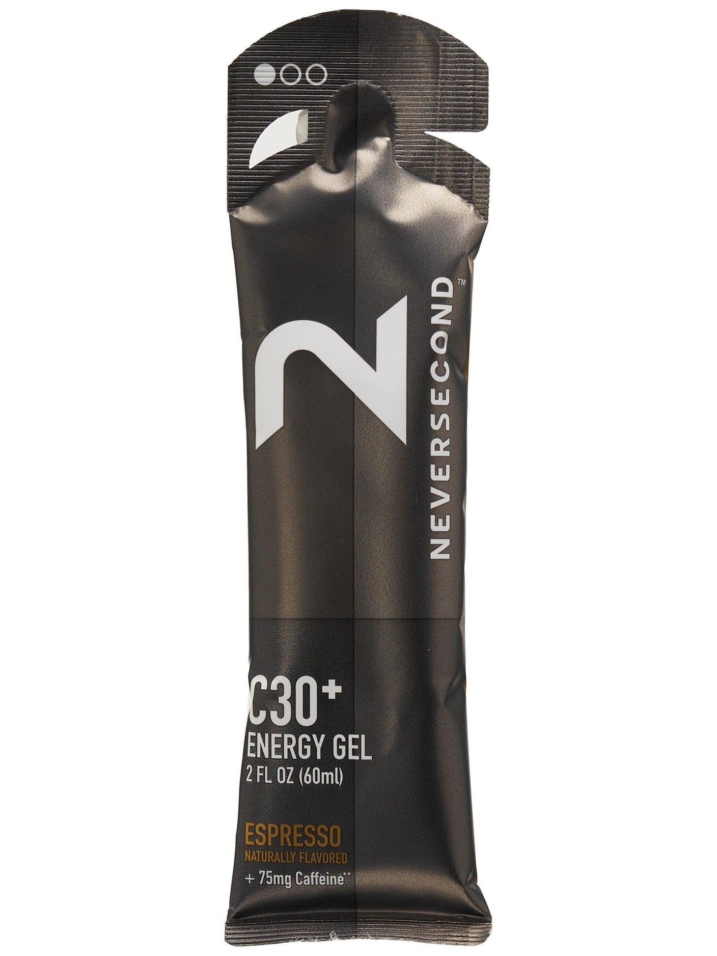 Espresso NEVERSECOND Energy Gel packet