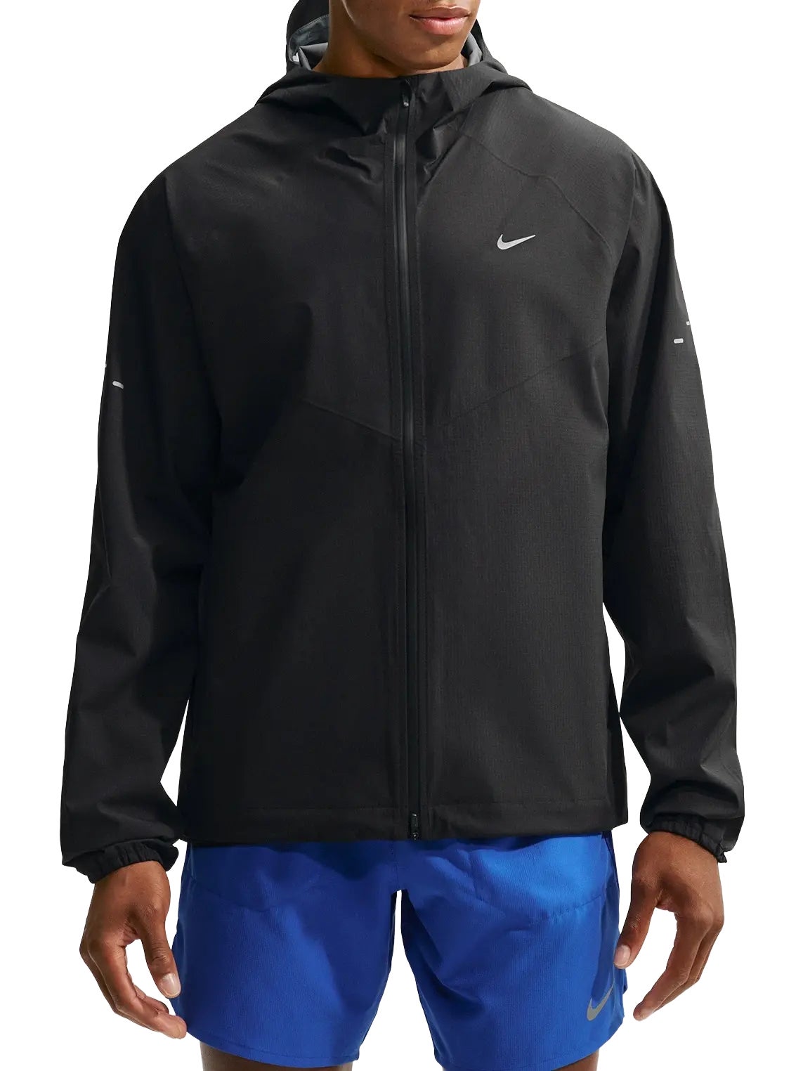adidas Men's adi365 Running Reflective Jacket, black