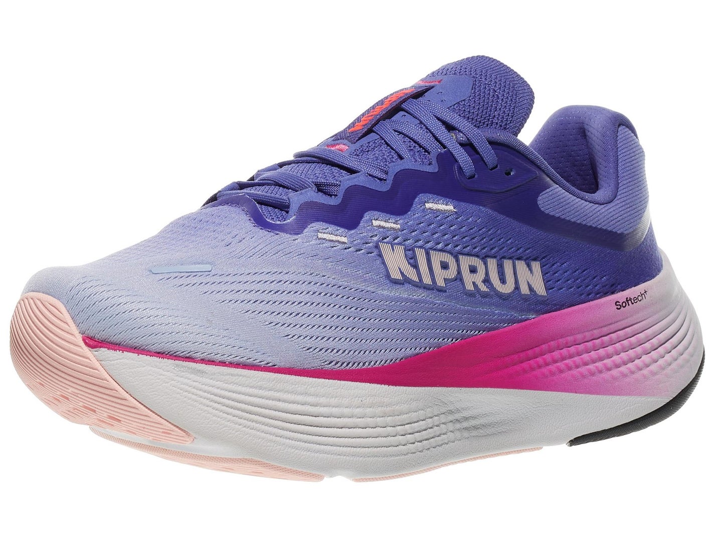 KIPRUN Kipride Max in fuschia, toe angled forward