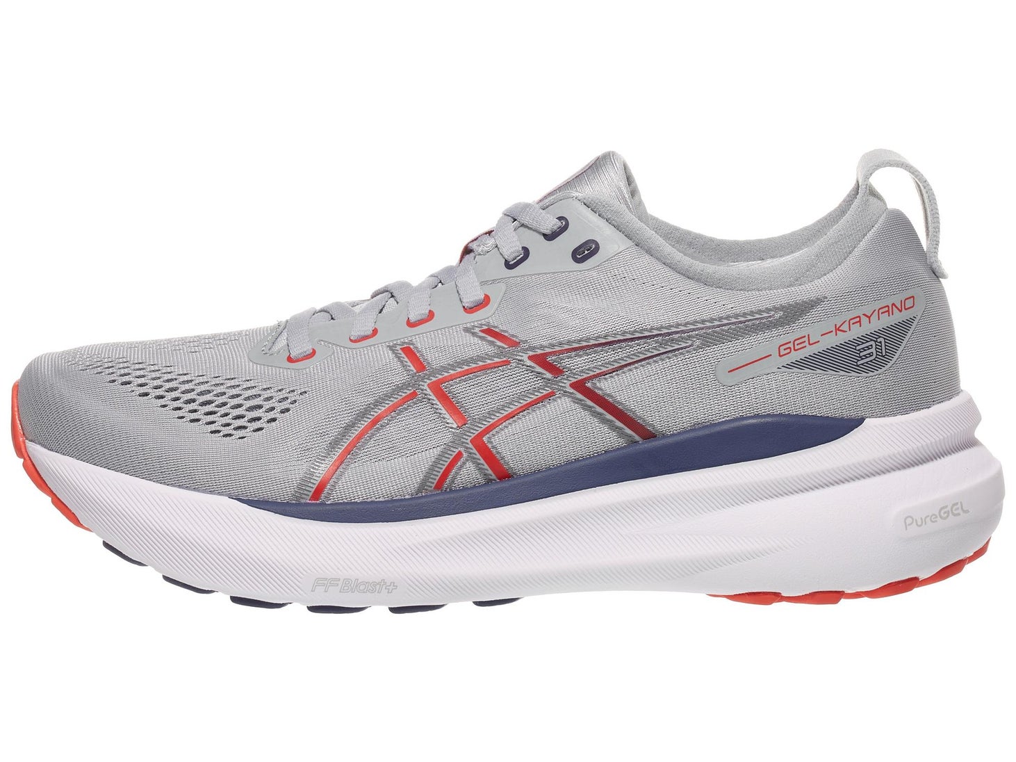 Best stability running shoe ASICS Gel Kayano 31 in grey