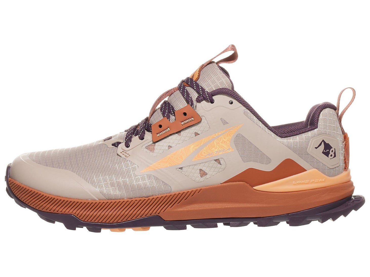 Altra Lone Peak 8 Women's Shoes Taupe Running Warehouse
