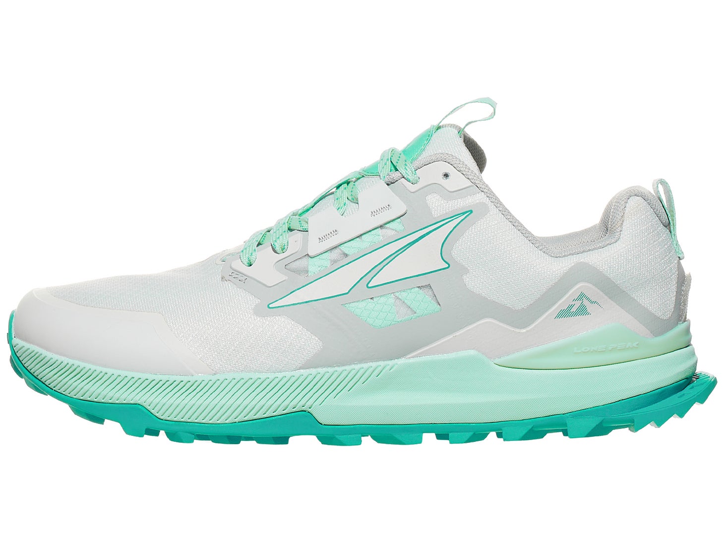 Altra Lone Peak 7 Women's Shoes Light Gray Running Warehouse