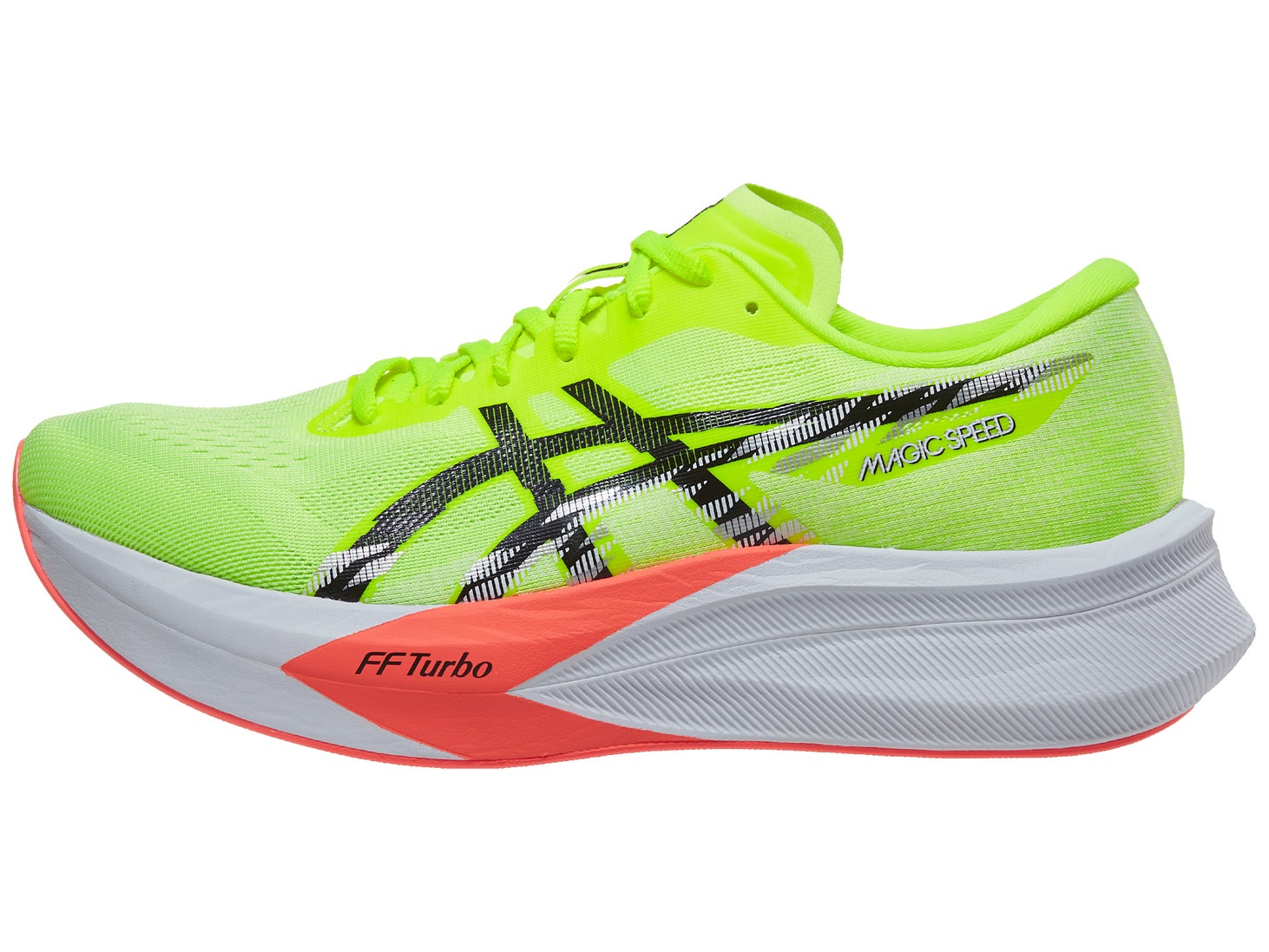 ASICS Magic Speed 4 in safety yellow/black color