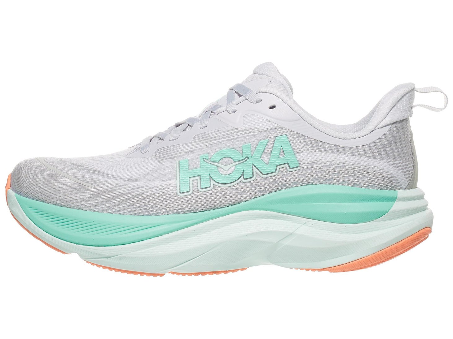HOKA Skyflow Women's Shoes Cosmic Grey/Seafoam Running Warehouse