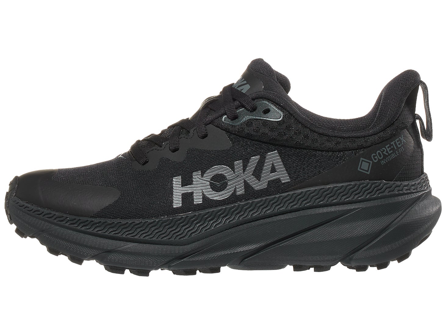 HOKA Challenger 7 GTX Women's Shoes Black/Black Running Warehouse