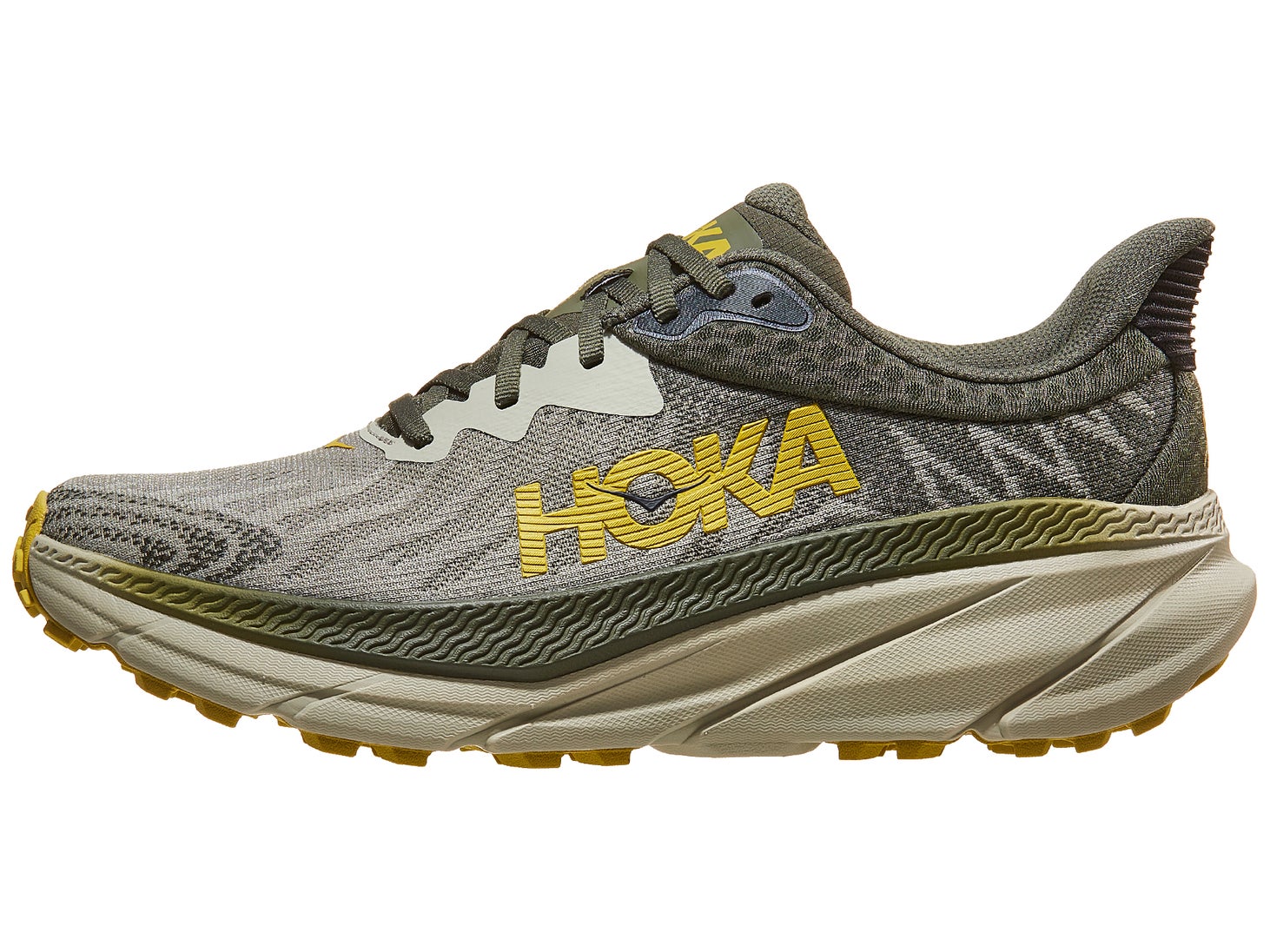 HOKA Challenger in olive haze color