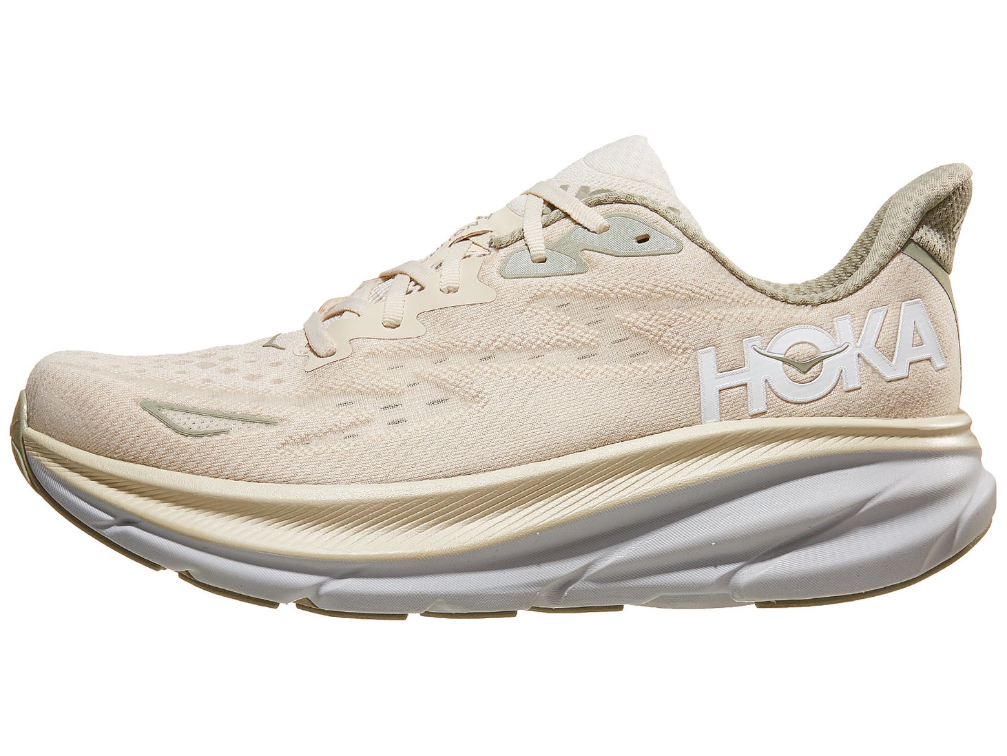 HOKA Clifton 9 Men's Shoes Oat Milk/Barley | Running Warehouse