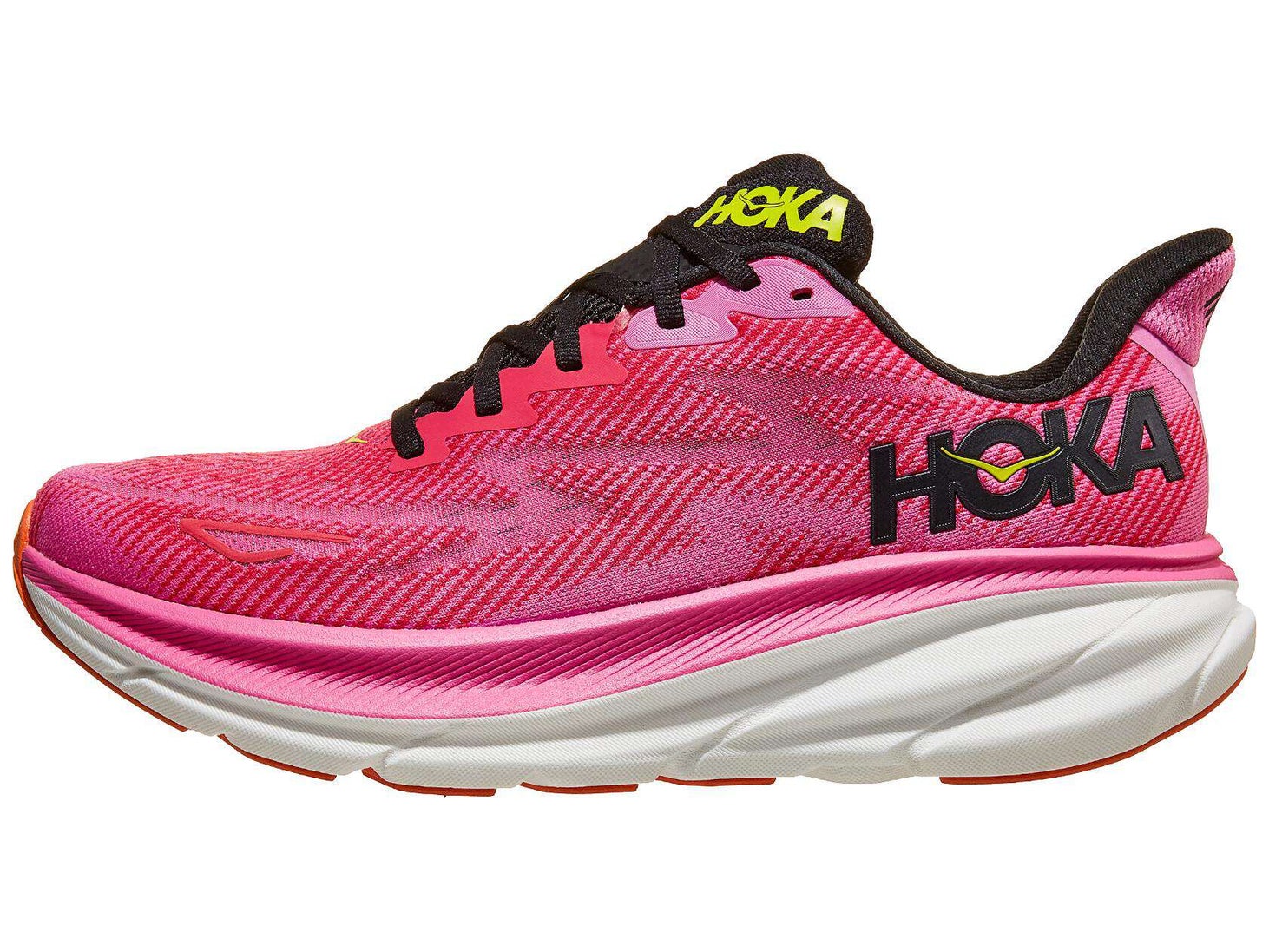 HOKA Clifton 9 Women's Shoes Raspberry/Strawberry | Running Warehouse