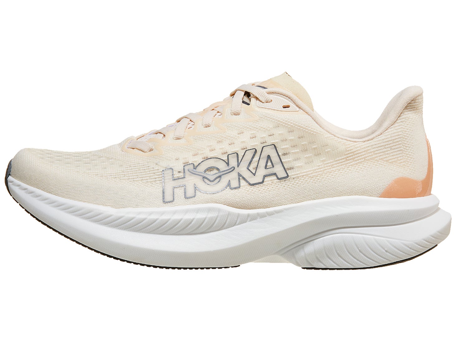 HOKA Mach 6 Women's Shoes Eggnog/Vanilla Running Warehouse