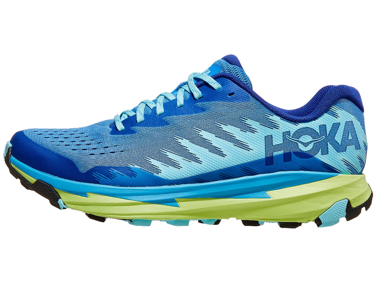 HOKA Torrent 3 Men's Shoes Virtual Blue/Lettuce | Running Warehouse