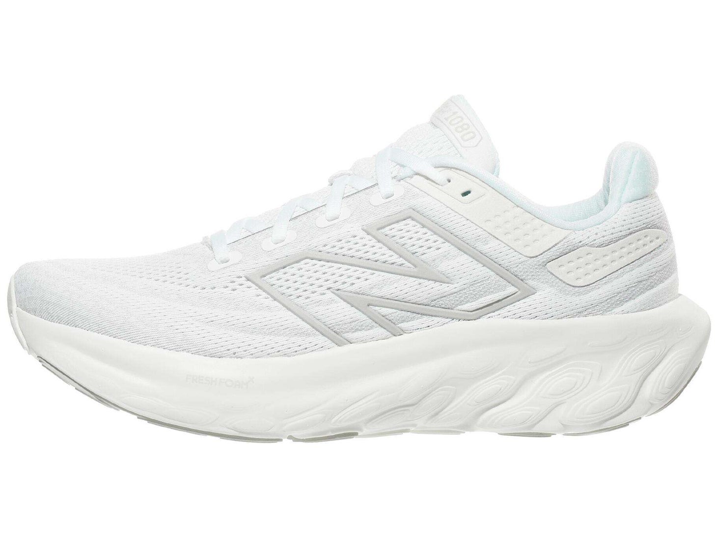 New Balance Fresh Foam X 1080 v13 Men's Shoes White/Slv | Running Warehouse