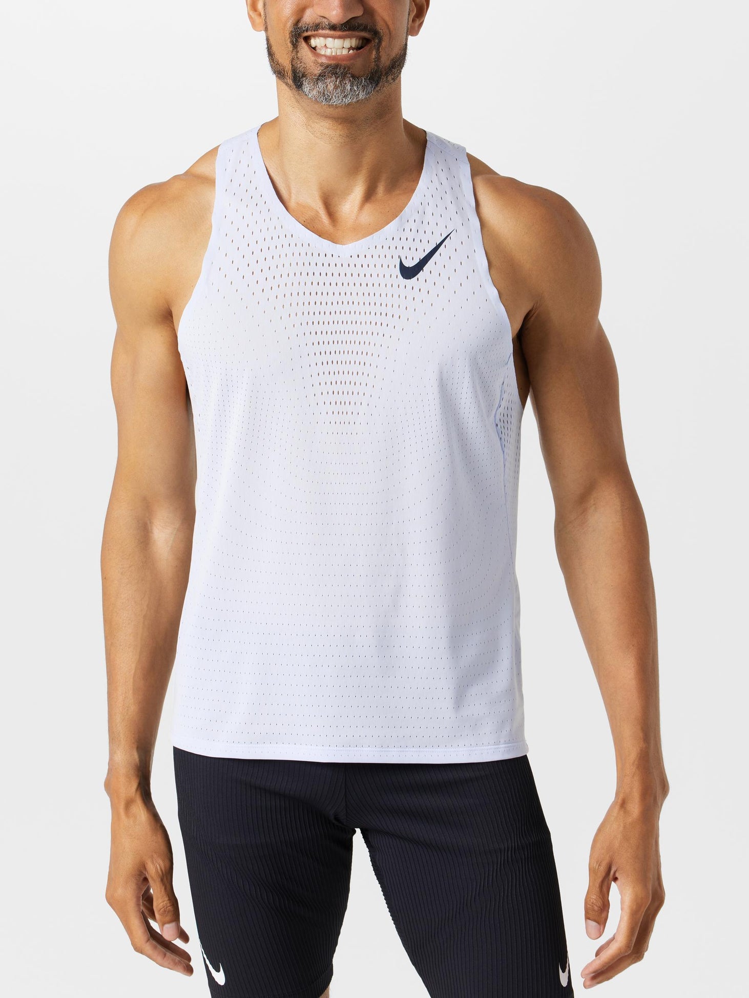 Nike Men's Summer Dri-FIT ADV Aeroswift Singlet | Running Warehouse