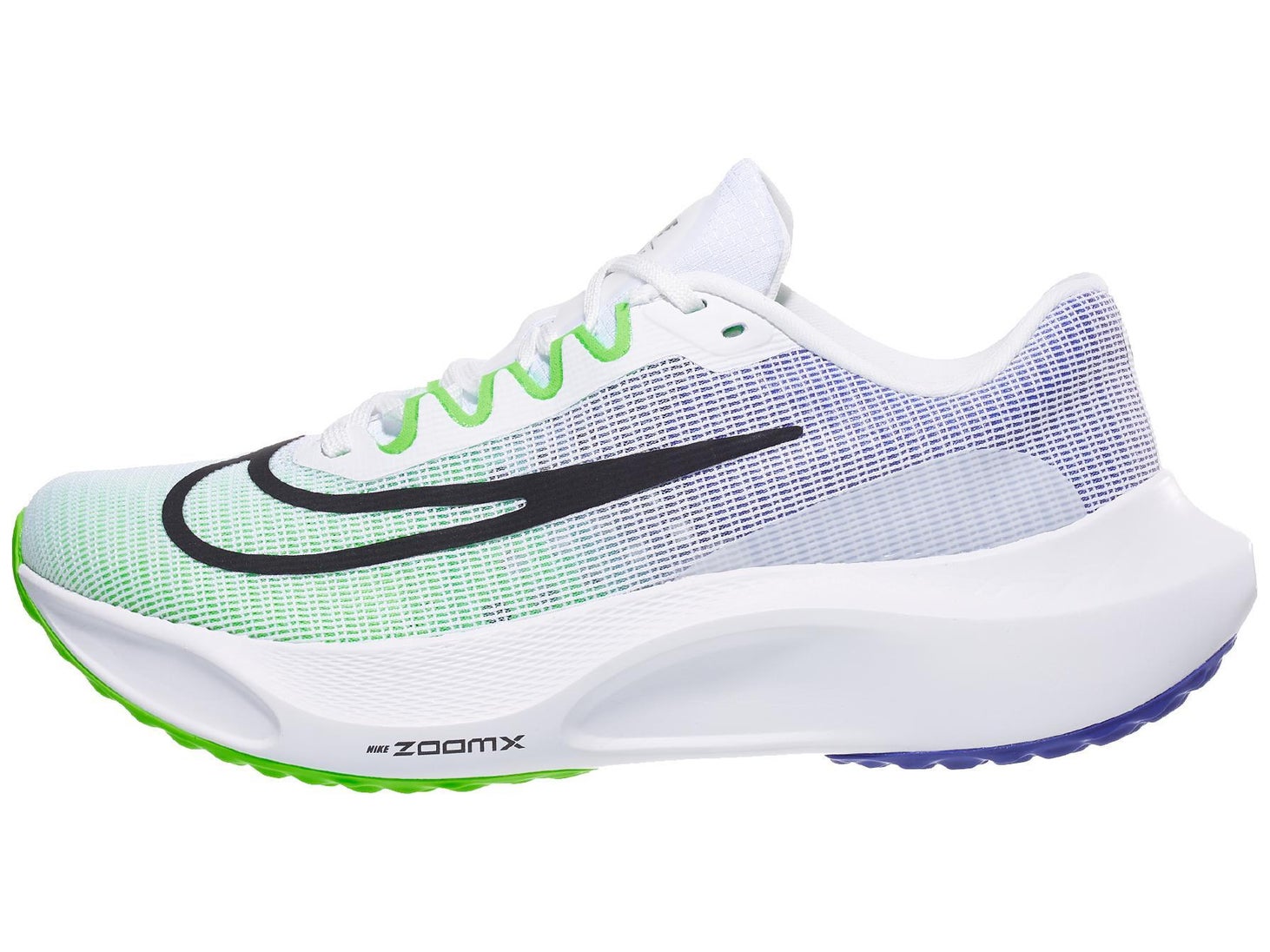 Nike Zoom Fly 5 Men's Shoes Wht/Blk/Grn/Blu | Running Warehouse