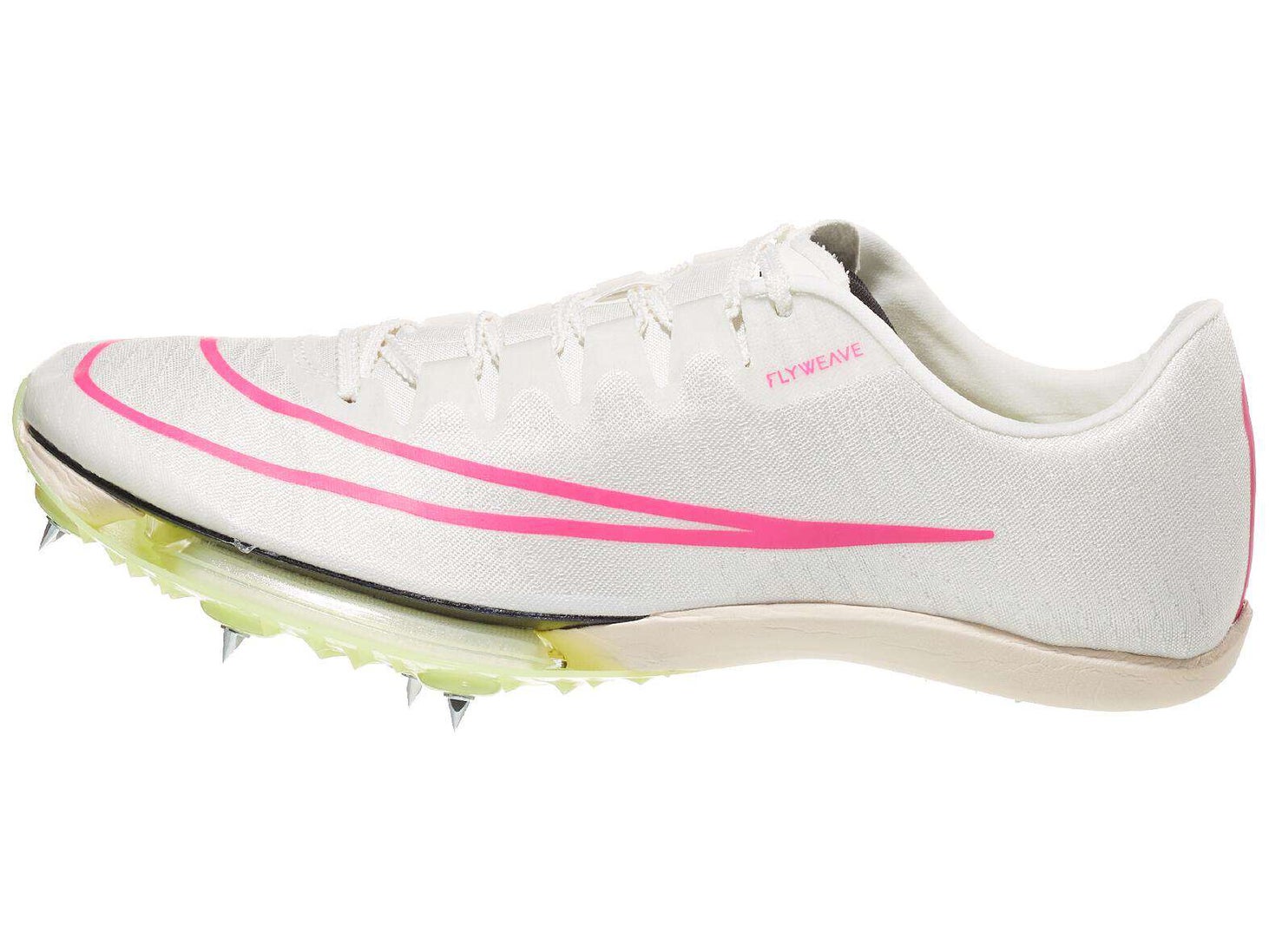Nike Zoom Maxfly Spikes Unisex Sail/Fierce Pink/Lemo Running Warehouse