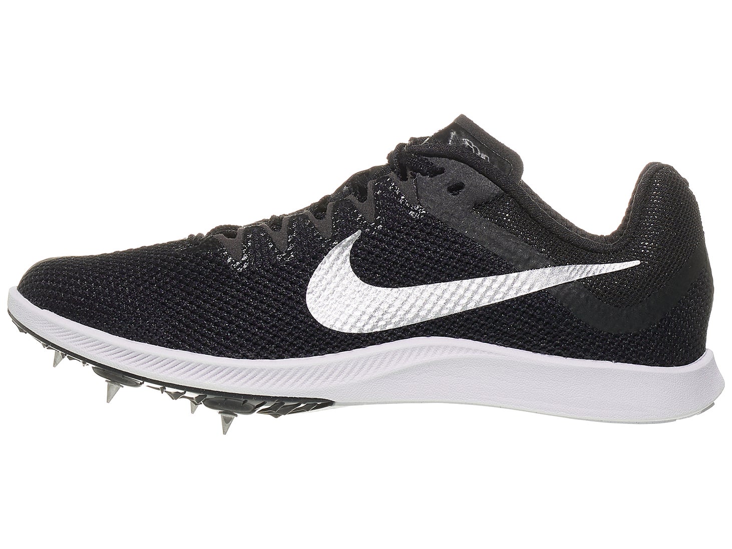 Nike Zoom Rival Distance Spikes Unisex Black/Silver/Gy | Running Warehouse