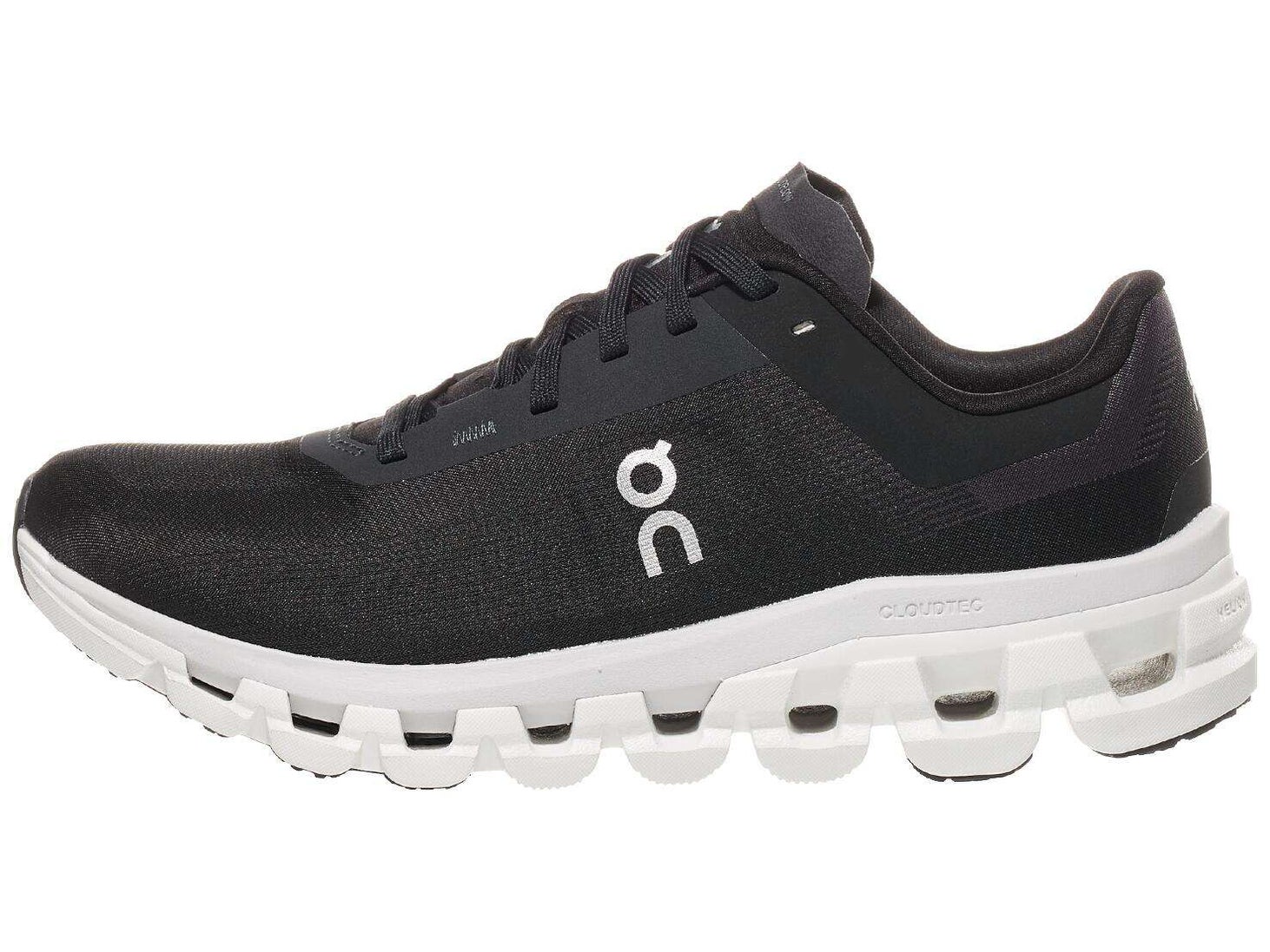 On Cloudflow 4 Women's Shoes Black White 