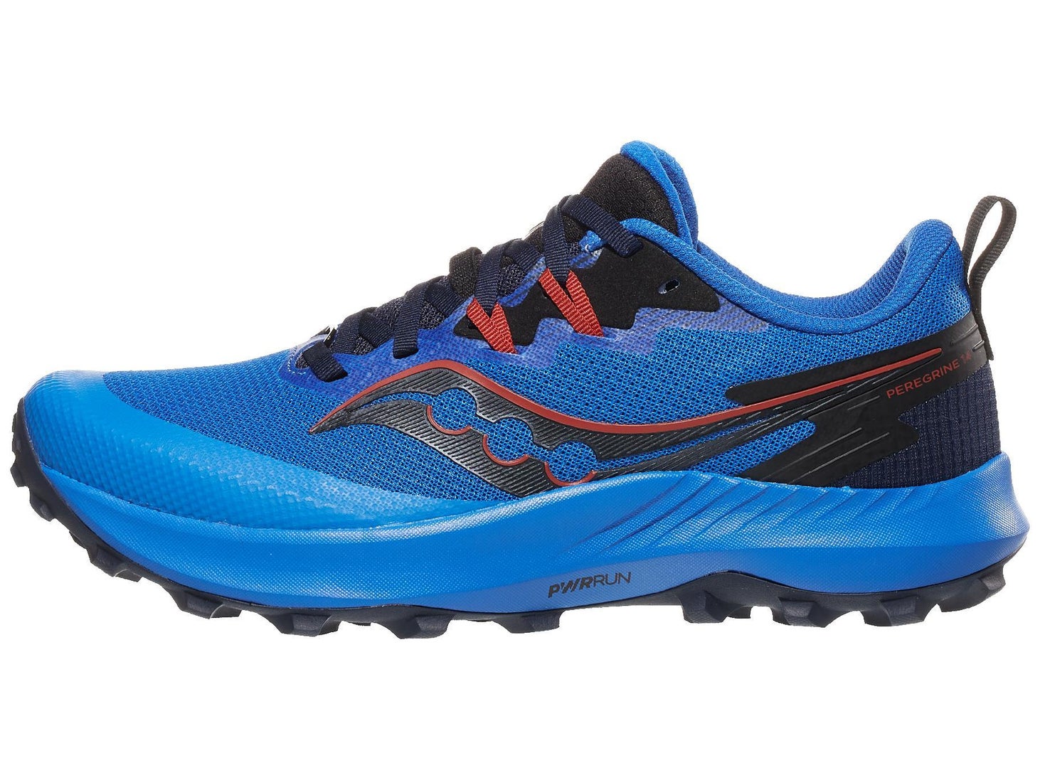 Saucony Peregrine 13 in cobalt blue/black