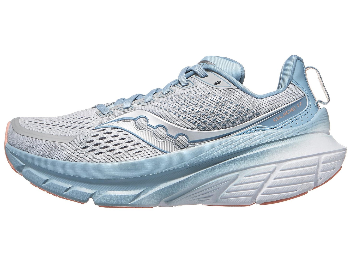 Saucony Guide 17 in grey/blue color