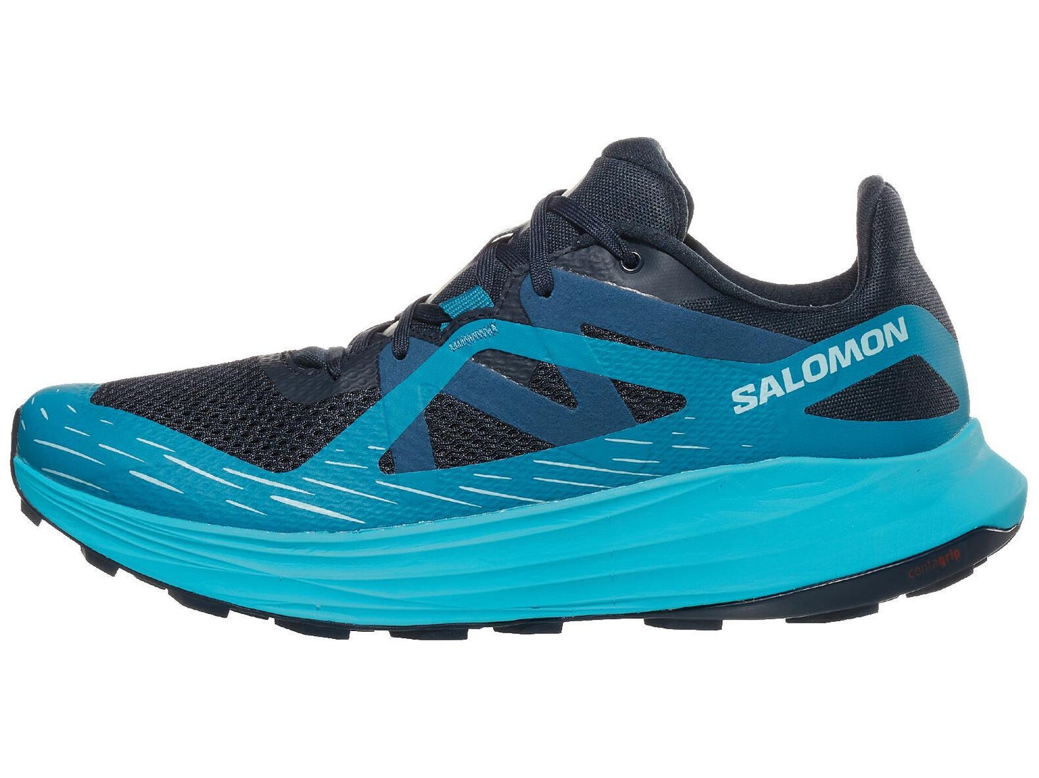 Salomon Ultra Flow Men's Shoes Carbon/Tahitian Tide | Running Warehouse