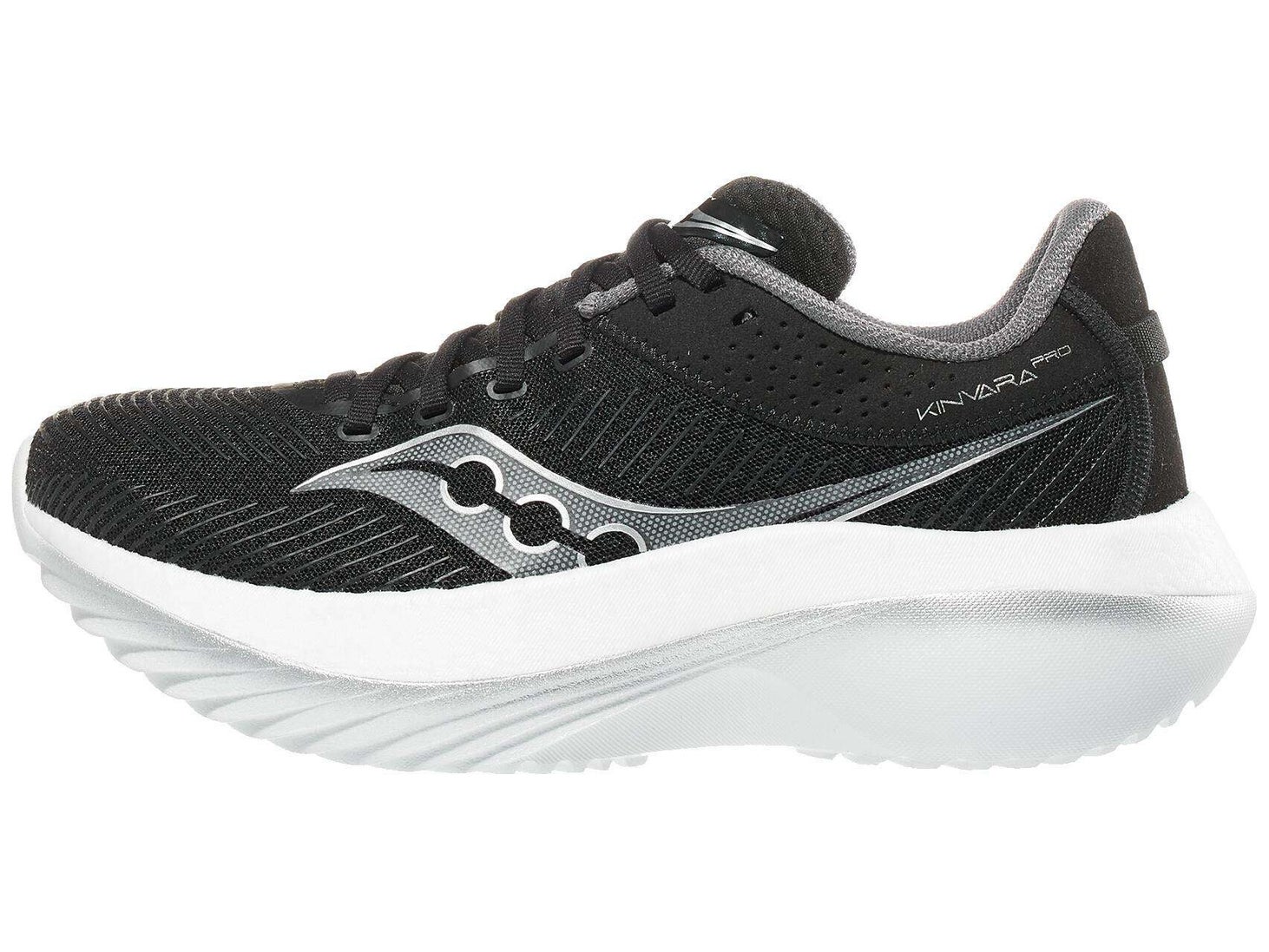 Saucony Kinvara Pro Men's Shoes Black/White | Running Warehouse