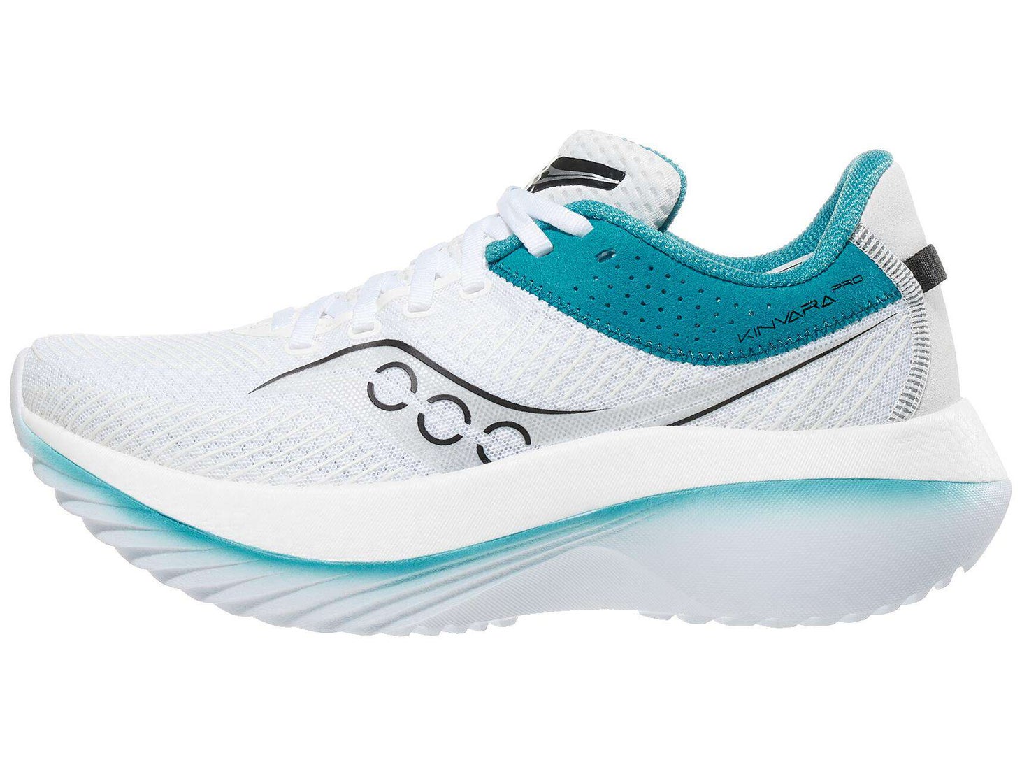Saucony Kinvara Pro Women's Shoes White/Ink Running Warehouse