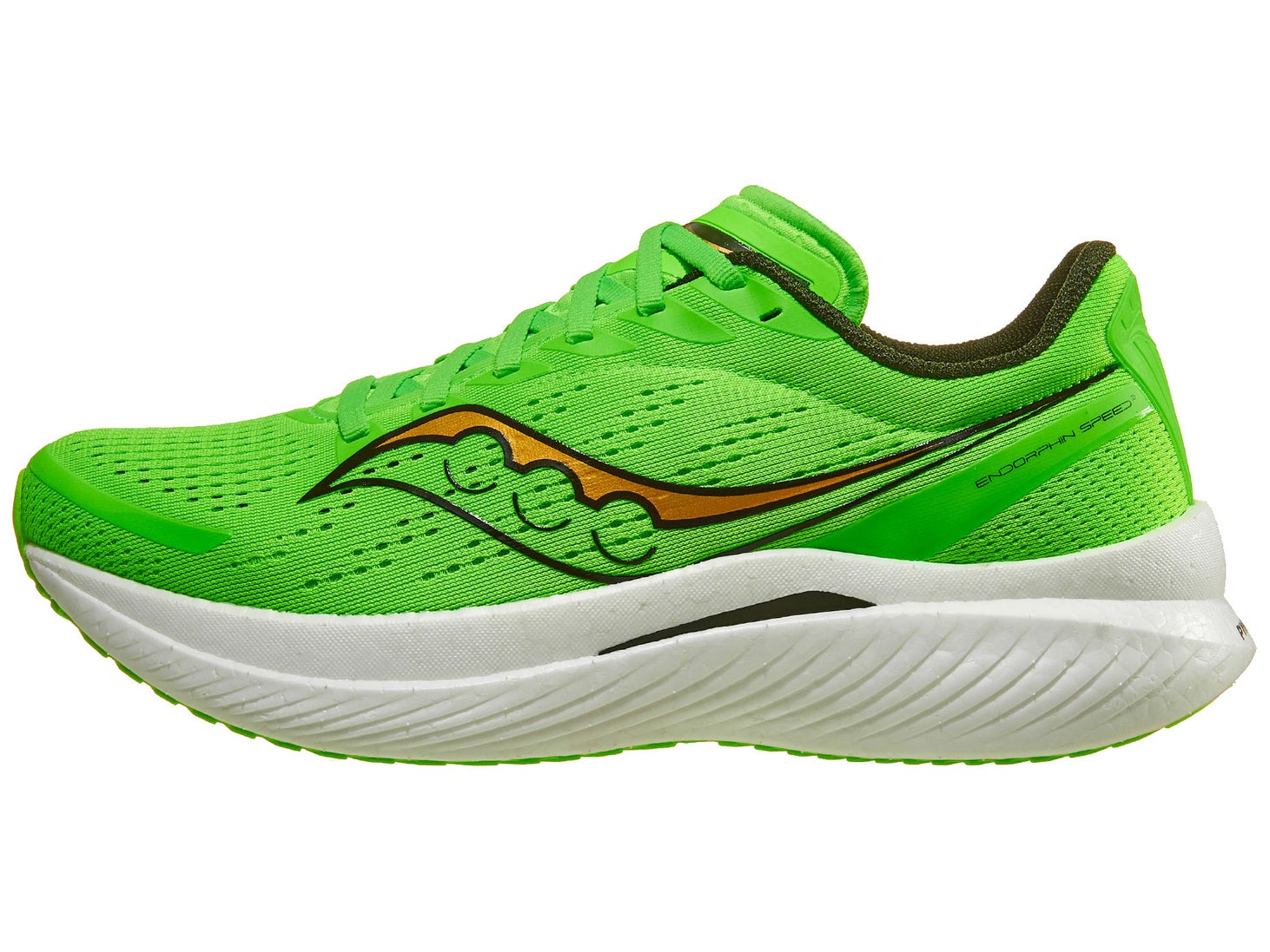 Saucony Endorphin Speed 3 Men's Shoes Slime/Gold | Running Warehouse