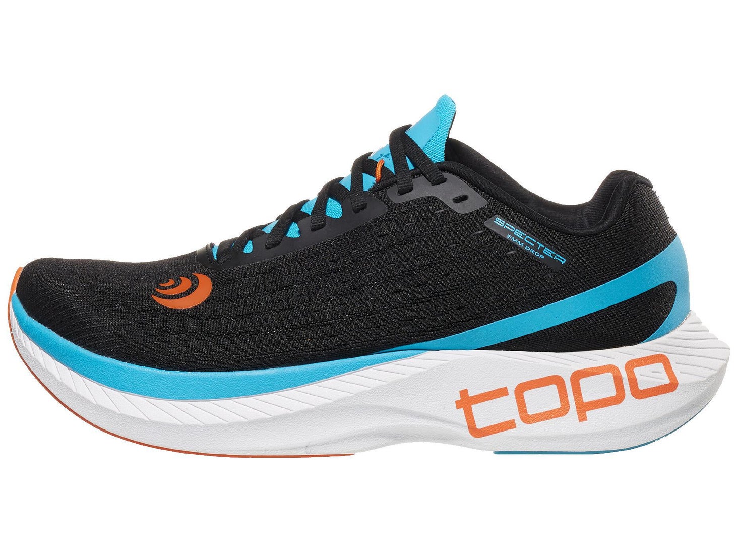 Topo Athletic Specter Men's Shoes Black/Blue Running Warehouse