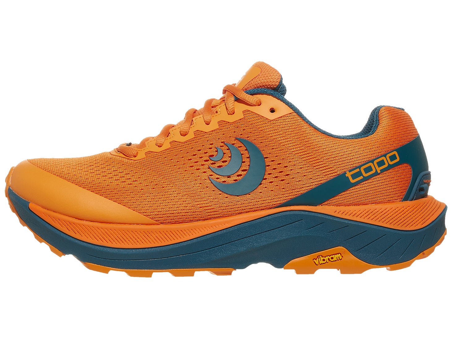 Topo Athletic Ultraventure 3 Men's Shoes Orange/Navy Running Warehouse