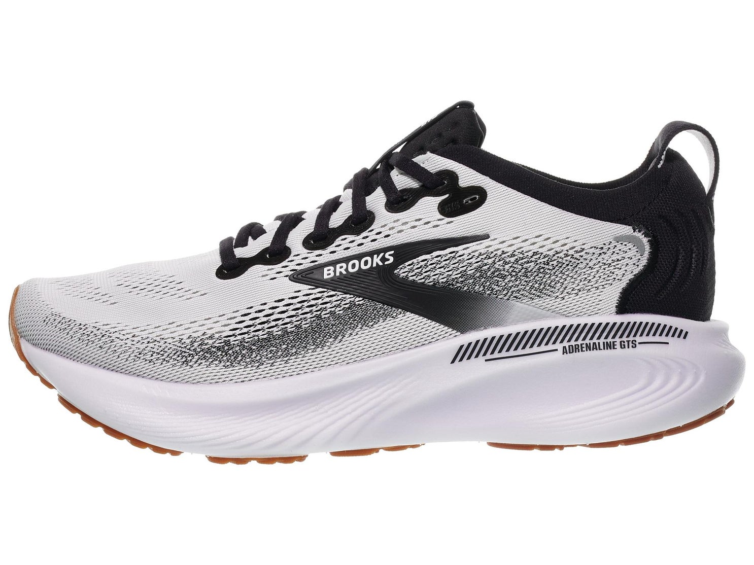 Brooks Adrenaline GTS 25 Men's Shoes White/Black/White | Running Warehouse