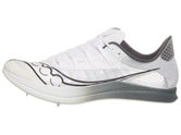 Saucony Terminal VT Spikes Unisex White/Carbon