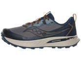 Saucony Peregrine 15 Men's Shoes Cinder/Navy