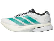 adidas adizero Boston 13 Men's Shoes White/Pure Teal/Gr