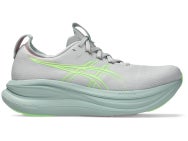 ASICS Gel Nimbus 28 Women's Shoes Cloud Grey/Ill Green