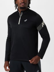 ASICS Men's Icon 1/2 Zip Long Sleeve Top