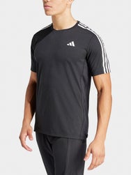 adidas Men's Own The Run Excite 3 Stripes Tee