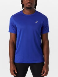 ASICS Men's Silver Short Sleeve