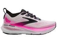 Brooks Glycerin GTS 23 Women's Shoes White/Phantom/Pink