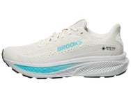 Brooks Ghost 17 GTX Women's Shoes Coconut/Oyster/Blue
