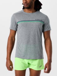 Brooks Men's Brooks Stripes Distance Short Sleeve 3.0