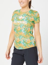 BOA Women's Running Warehouse Short Sleeve Floral